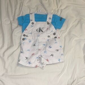 Baby Calvin Klein matching set